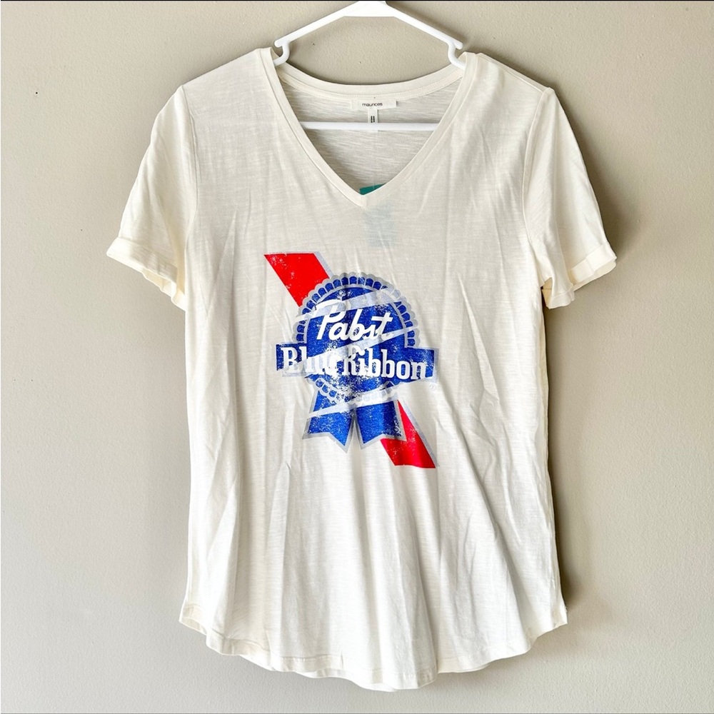 New Maurices Pabst Blue Ribbon Shirt Small